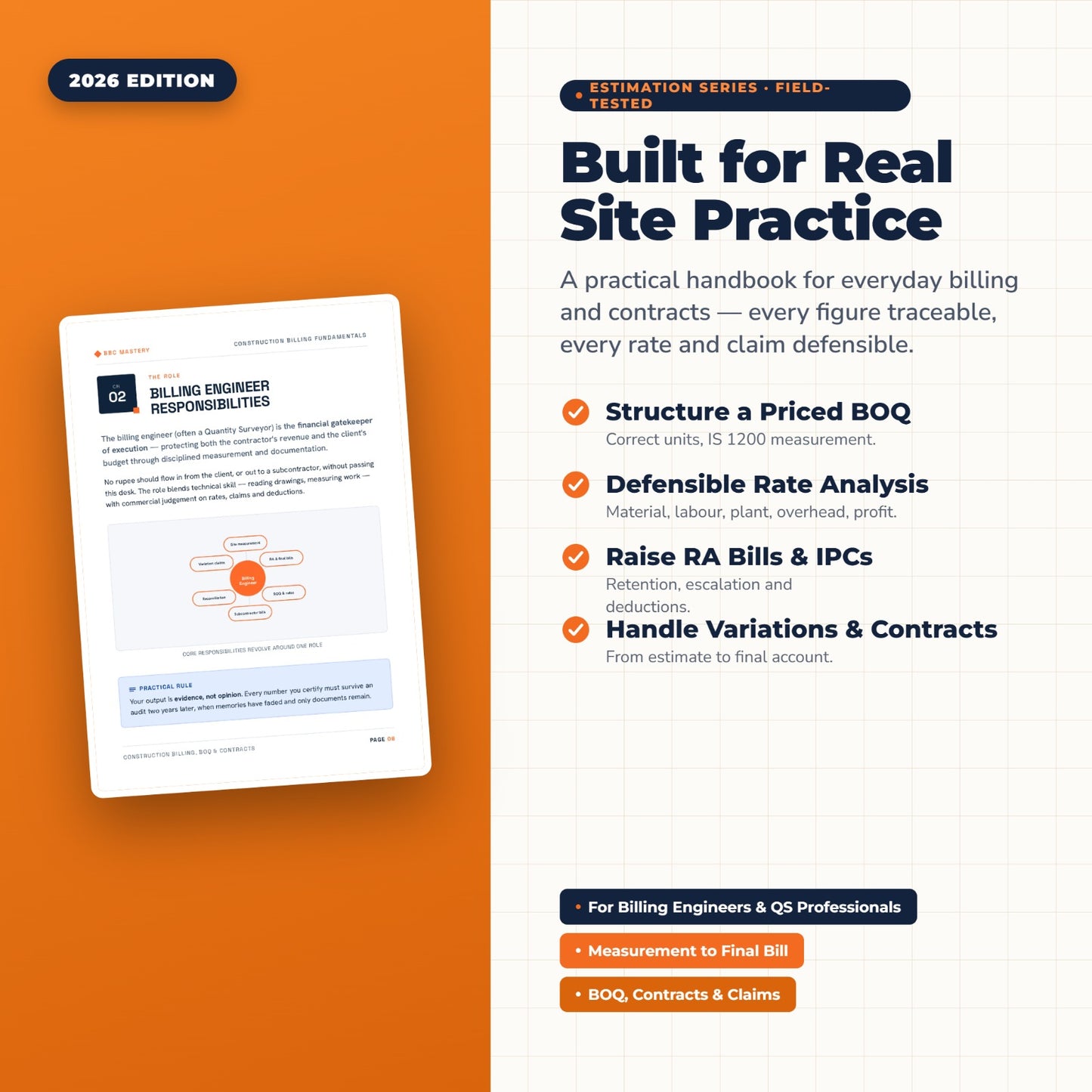 Construction Billing, BOQ & Contracts Mastery