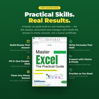 Master Excel The Practical Guide