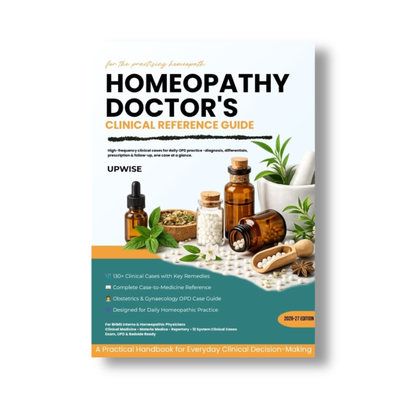 Homeopathy Doctor's Clinical Reference Guide